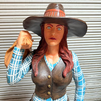 Lady Robber Life Size Statue