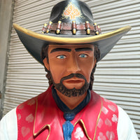 Cowboy Gunslinger Jesse Life Size Statue