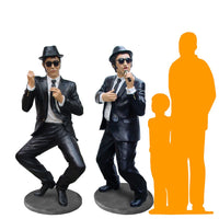 Comedian Brothers Performing Life Size Statue