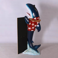 Large Shark Butler Statue