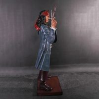 Pirate Captain Jack With Gun Life Size Statue