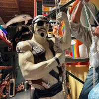 Pirate Hanging Life Size Statue - LM Treasures 