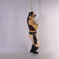 Pirate Hanging Life Size Statue