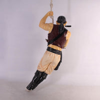 Pirate Hanging Life Size Statue