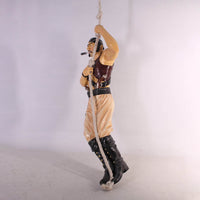 Pirate Hanging Life Size Statue