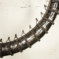 Alien Inspired Recycled Metal Art Sculpture