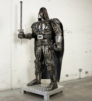 Darth Vader Inspired Recycled Metal Art Sculpture