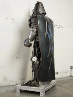 Darth Vader Inspired Recycled Metal Art Sculpture