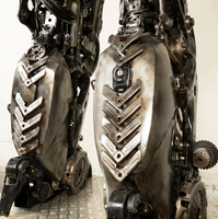 Lockdown Decepticon Inspired Recycled Metal Art Sculpture