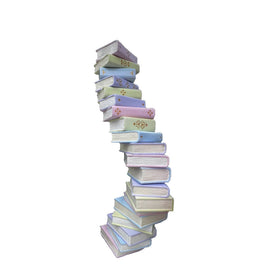 Stacked Books Life Size Statue