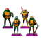 Teenage Mutant Ninja Turtles: Mutant Mayhem Set of 4 Statues