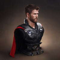 Marvel Thor Bust Life Size Statue Queen Studios