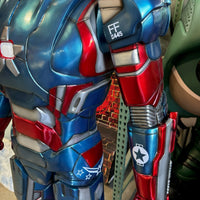 Iron Man War Machine Iron Patriot Life Size Pre-Owned Statue