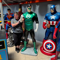 Greeny Super Hero Life Size Statue - LM Treasures 