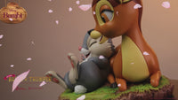 Bambi and Thumper Master Craft Table Top Statue