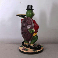 Turtle Butler Life Size Statue