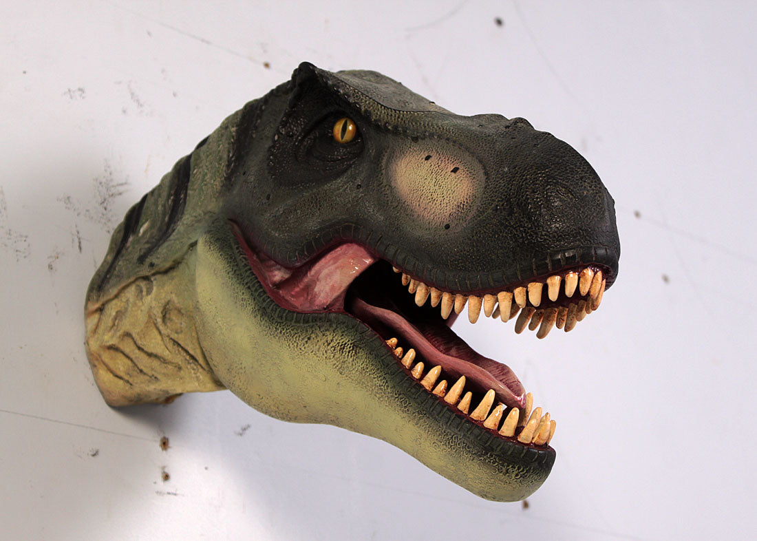 T-Rex Definitive Dinosuar Head Wall Mount Lm Treasures| LM Treasures