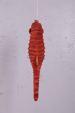 Small Red Seahorse Statue - LM Treasures 