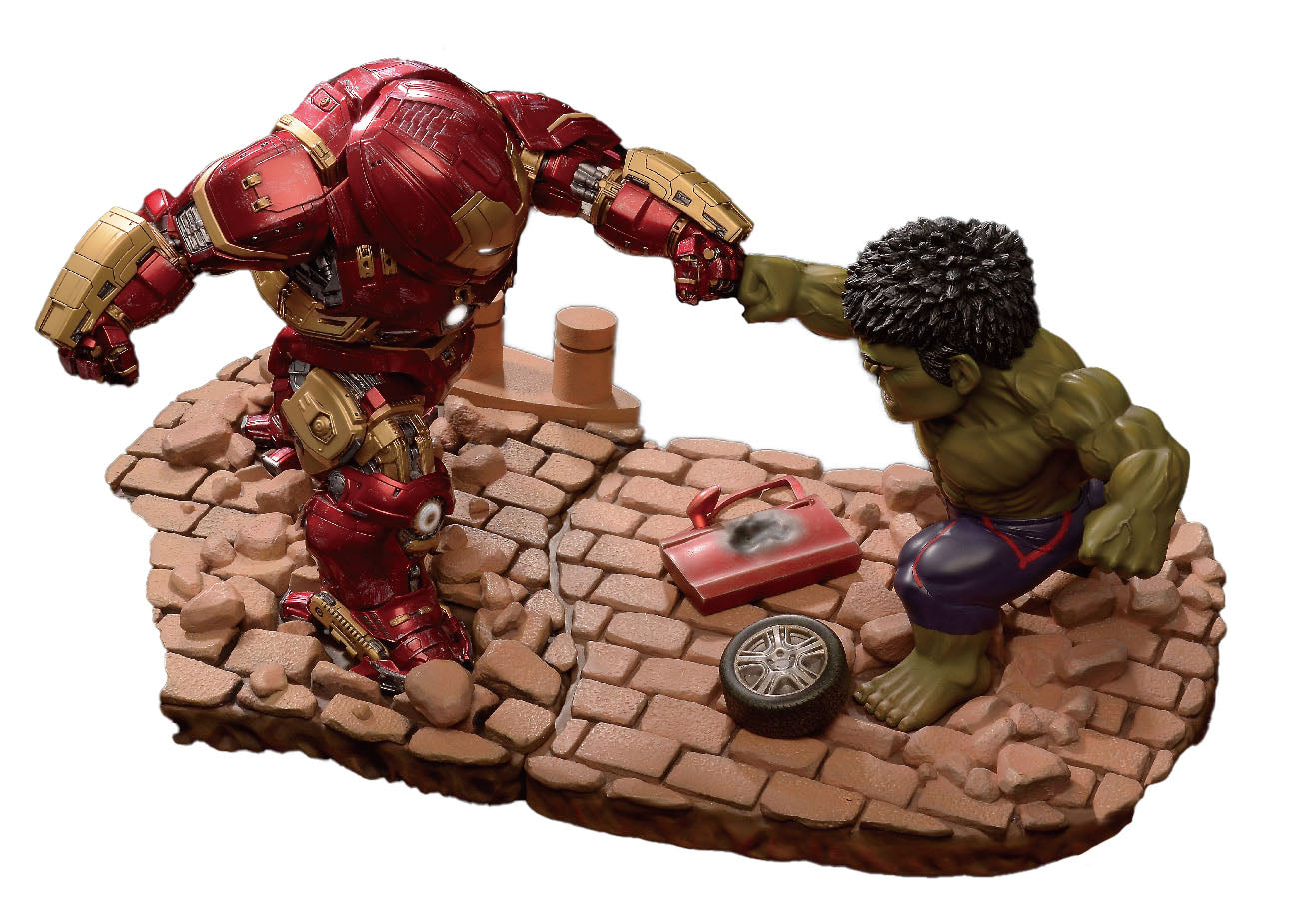 hulkbuster armor vs hulk avengers 2