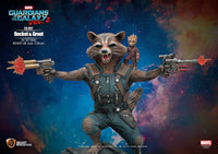 Guardians Of The Galaxy Vol. 2 Rocket & Groot Life Size Statue - LM Treasures 