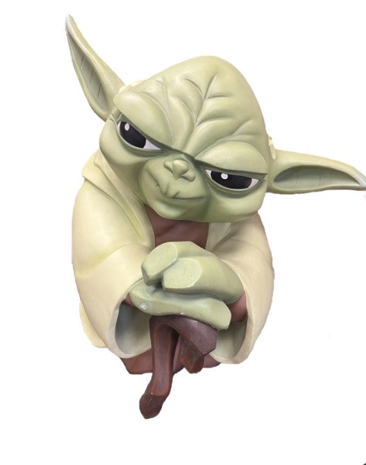 Star Wars Gentle Giant Life Size Yoda Clone Wars Monument Statue