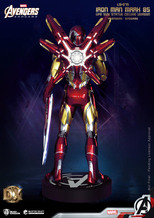 Iron Man Avengers: Endgame Iron Man Mark 85 (Deluxe) Life Size Statue - LM Treasures 