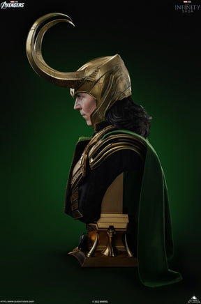 Marvel Loki Life Size Bust Statue - LM Treasures 