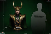 Marvel Loki Life Size Bust Statue - LM Treasures 