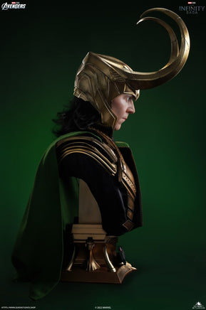 Marvel Loki Life Size Bust Statue - LM Treasures 