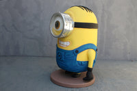 Cartoon Yellow Minion One Eye Life Size Statue - LM Treasures 