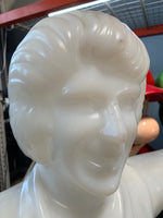 Ronald McDonald All White Life Size Statue - LM Treasures 