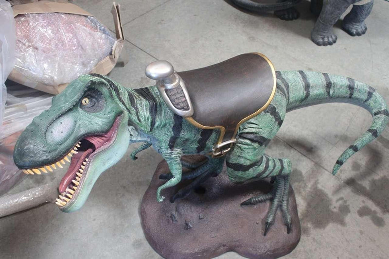 T-Rex Dinosaur w - Saddle| LM Treasures