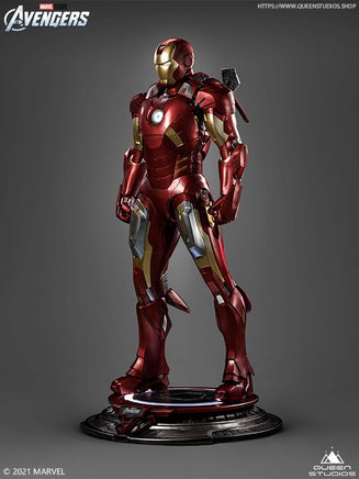 Marvel Iron Man Mark 7 Life Size Statue - LM Treasures 