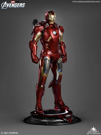 Marvel Iron Man Mark 7 Life Size Statue - LM Treasures 