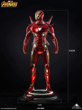 Marvel Iron Man Mark 50 Life Size Statue - LM Treasures 